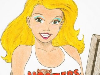 Hooters Girl Blogger